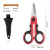 Professional Fishing Scissors - Serrated Stainless Steel Multi-functional Braided Line Cutter