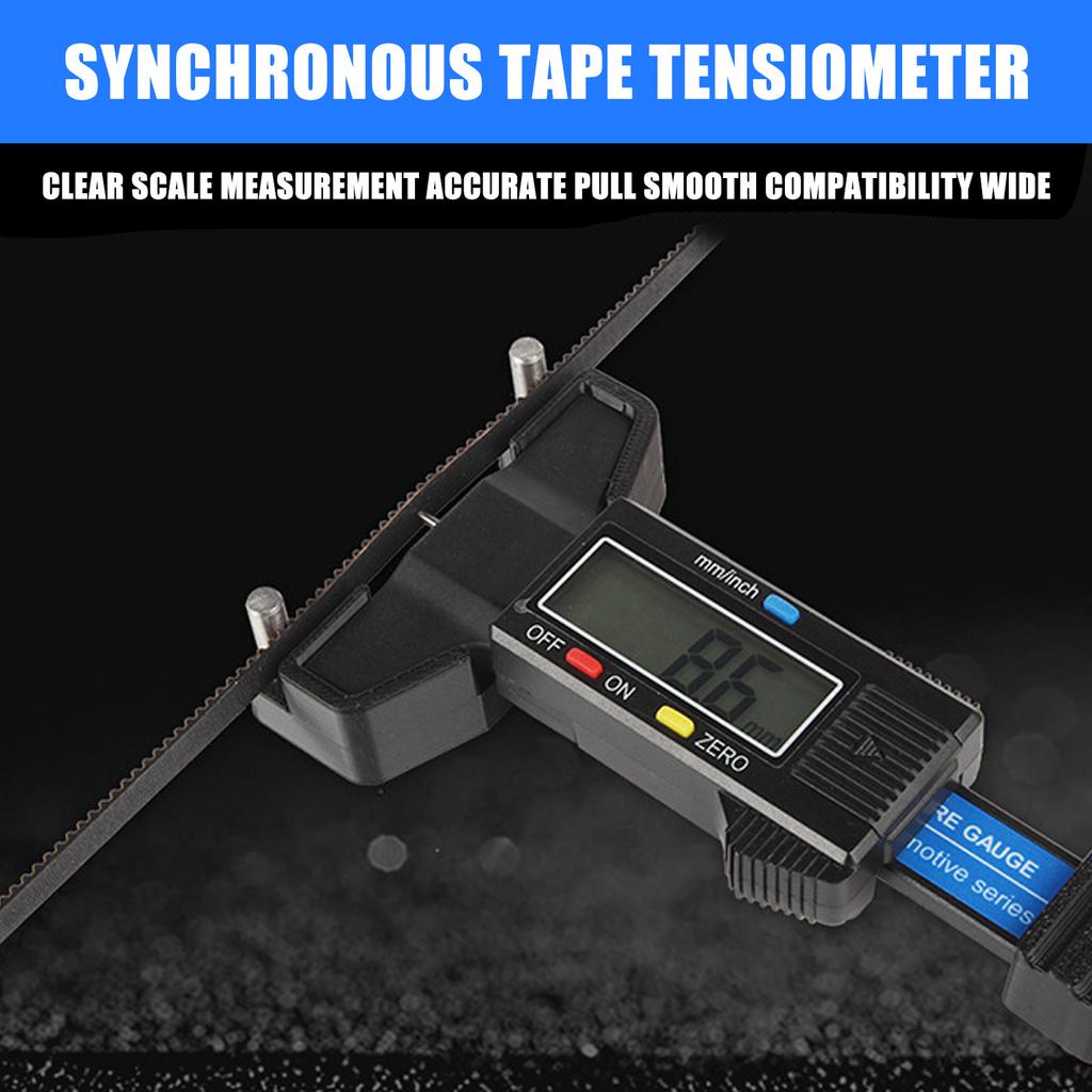 High Accuracy 2GT Timing Belt Tension Gauge Suitable For 3D Printers Enhances Metal Probe Accurate Measurements Easy Use