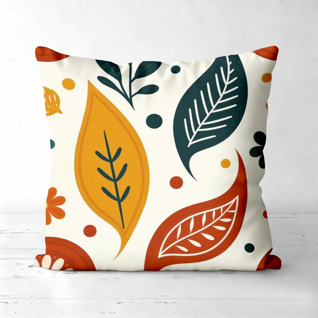 Colorful Floral and Paisley Patterned Decorative Pillows Polyester pillowcase, sofa decorative cushion cov Headboard Pillow