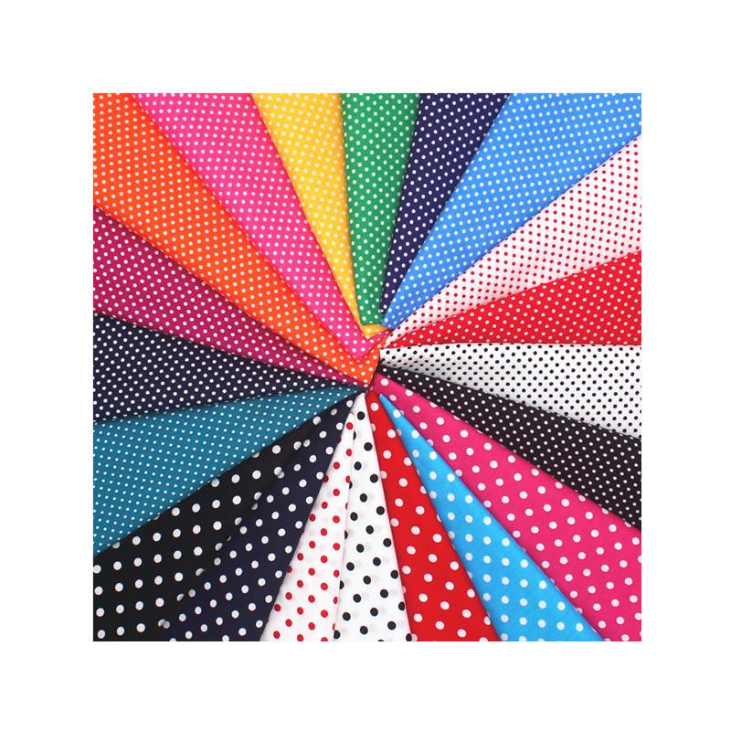 140x50cm Čistá bavlna s puntíky Malá tečkovaná látka, Na výrobu dekorační látky, Košile, Popelín, Ruční výroba DIY