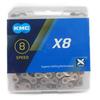 KMC X8 Chain 8-Speed Silver/gry 114Links [Parallel Import]