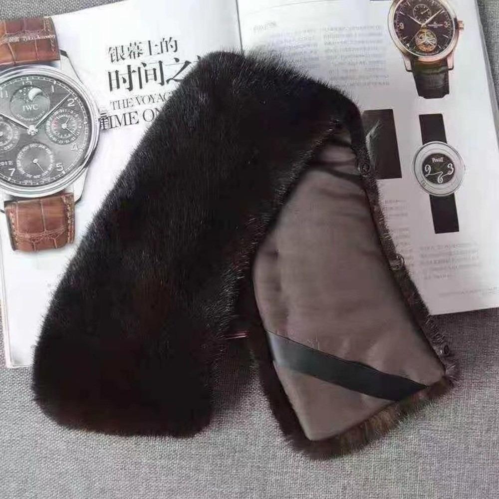 Detachable Design Replacement Collar Universal Fit Detachable Collar  For Leather Jacket
