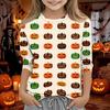 Kids Halloween 3/4 Sleeve T-Shirt for Boys and Girls