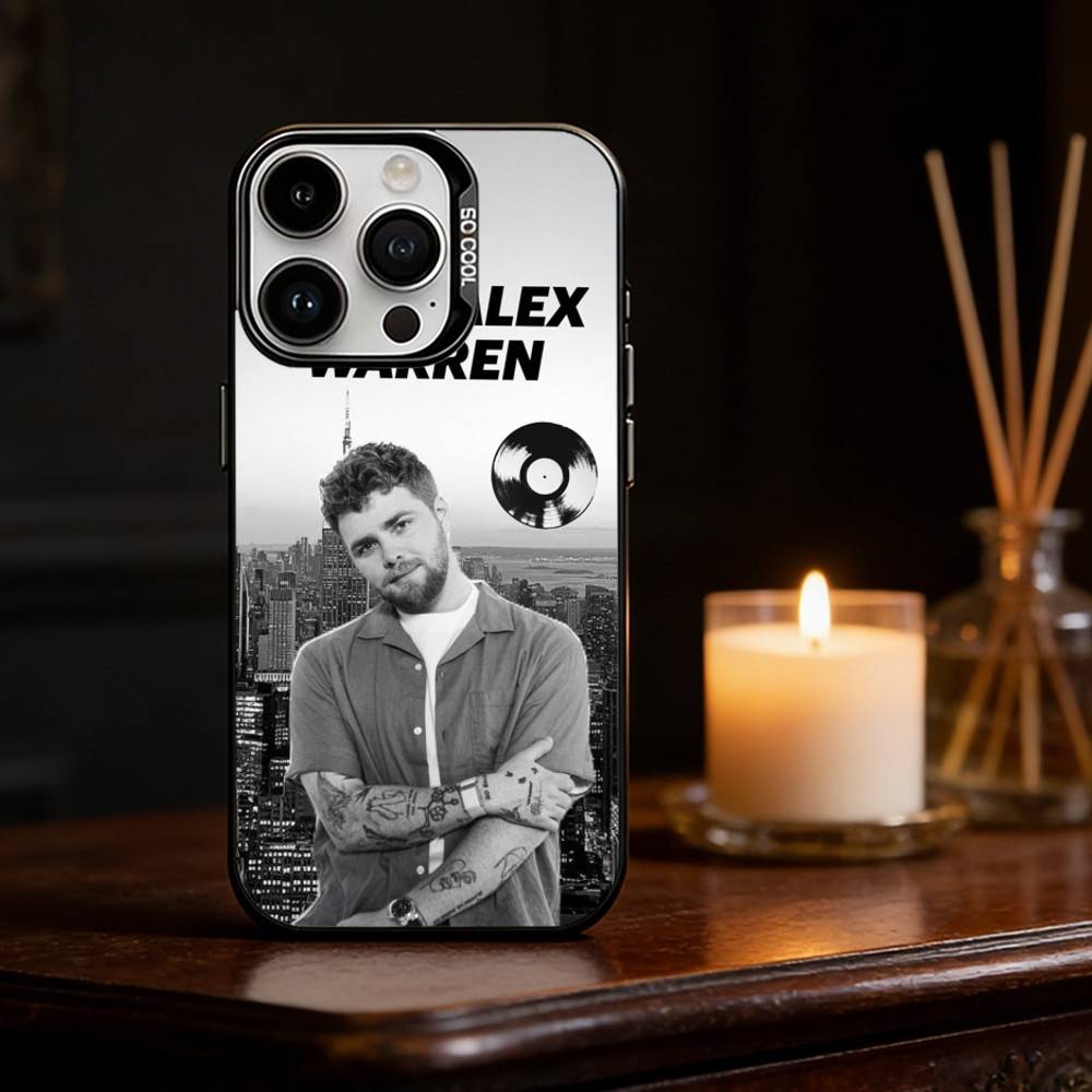 

A-Alex W-Warren Singer FUNNY Magnetic Phone Case For iPhone 17,16,15,14,13,12,11,Pro Max,Plus Candy Silver Cover iPhone13PRO