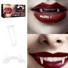 Retractable for Vampire Fangs Fangs Spoof Teeth Party Dance Halloween Costume Props Masquerade Accessory Gift for Hallow