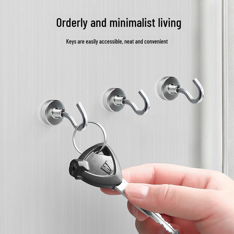NdFeB Strong Magnet Hook with Anti-Collision Suction Cup
