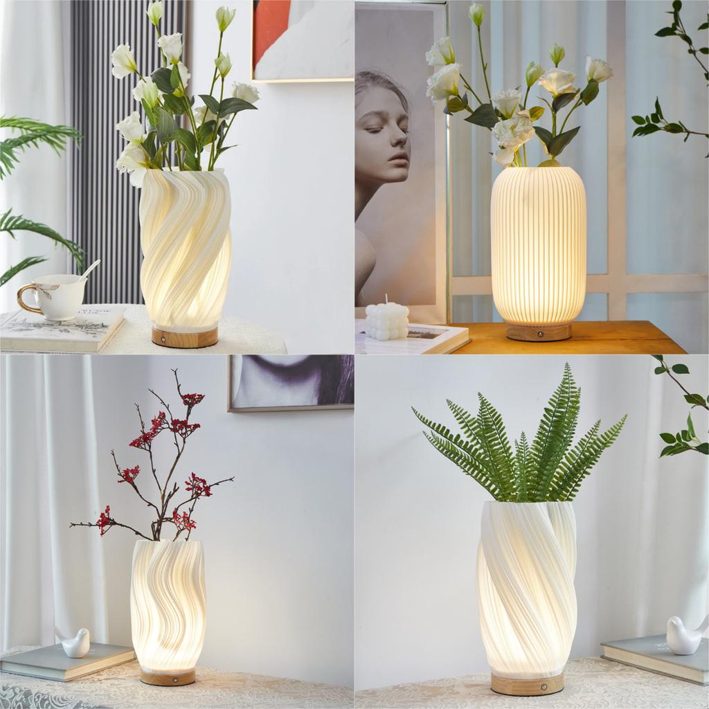Multi-style LED Desk Lamp Usb Touch Dimming E27 3 Colors Light Reading For Home Bedroom Living  Art Decorative Table Lighting