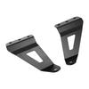2pcs LED Light Bar Roof Mount Brackets Black Steel Replacement for Chevy 2007 2013