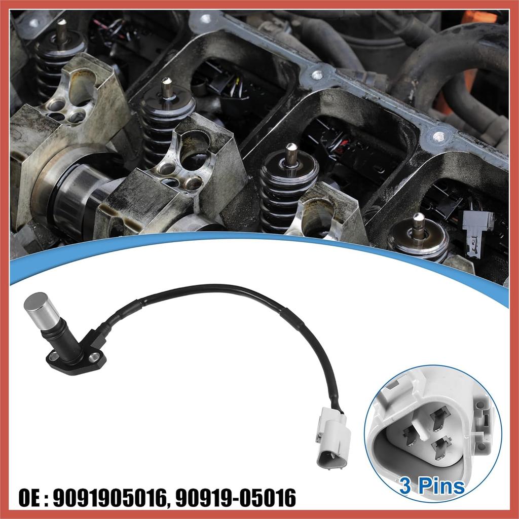 ACROPIX Car Engine Crankshaft Position Sensor 90919-05016 for Toyota 4Runner 2.7L 1996-2000 for Toyota Tacoma 2.4L 1995-2004 Car Parts