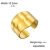 Fashion Stainless Steel Open Ring Dragonfly Irregular Geometric Finger Rings Women Jewelry Wedding Gift Wholesale
