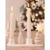 Christmas Tree Taper Candle Tray