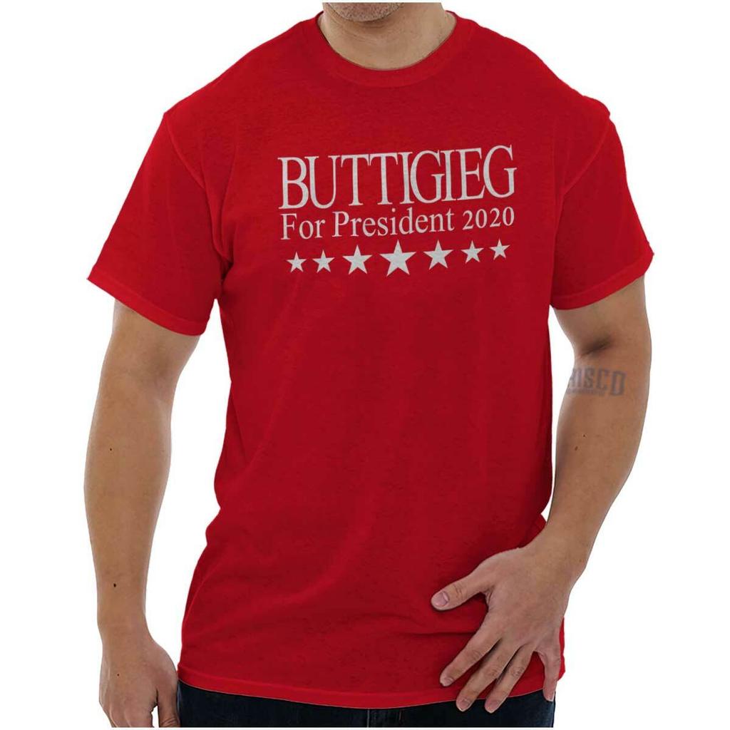 Buttigieg American United States Democrat Womens or Mens Crewneck T Shirt Tee