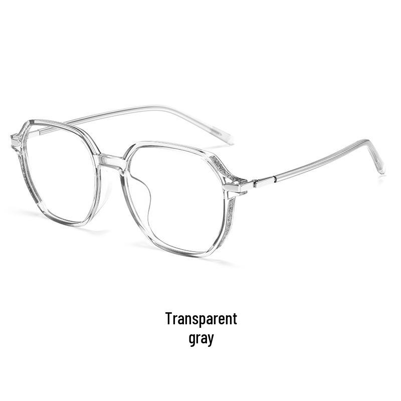 

Danyang M3701M Сверхлегкая прозрачная ретро многоугольная оправа для очков из TR90