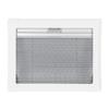 RV Exit Window 16 X 12in Acrylic Glass Aluminum Alloy Frame 75 Deg Open Angle Push Out Window for Trailer Caravan