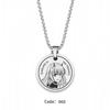 National Team Stainless Steel Logo Pendant Necklace