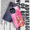Doja Cat Phone Case for Iphone 17 16 15 14 12 11 13 Pro Max Mini X Air Puls Black Glass Cover