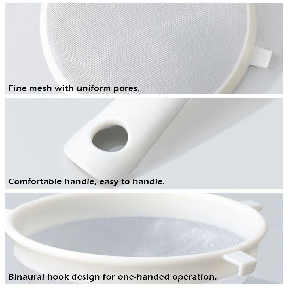 Durable Ultra Fine Mesh Mesh Strainer with Handle Mini Food Strainer Yogurt Sieve Food Preparation