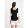 Podkoszulek Fall In Love Regular Fit Cotton Basic Plain Black R9041az24au