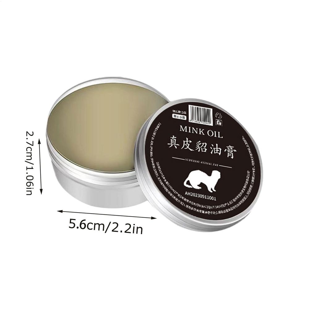 50g/30g/15g Nerzölcreme für Lederschuhe Taschen Lederpflegecreme Lederpflegecreme Lederhandwerk Zubehör