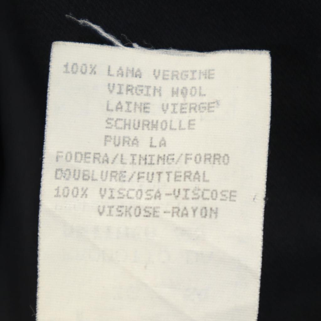 Emporio Armani 90s Made In Italy Old Tailored Jacket 50 Black Men's Used