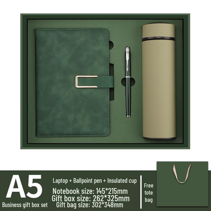 Premium Business Notebook Set: Ideal for Meetings and Souvenirs