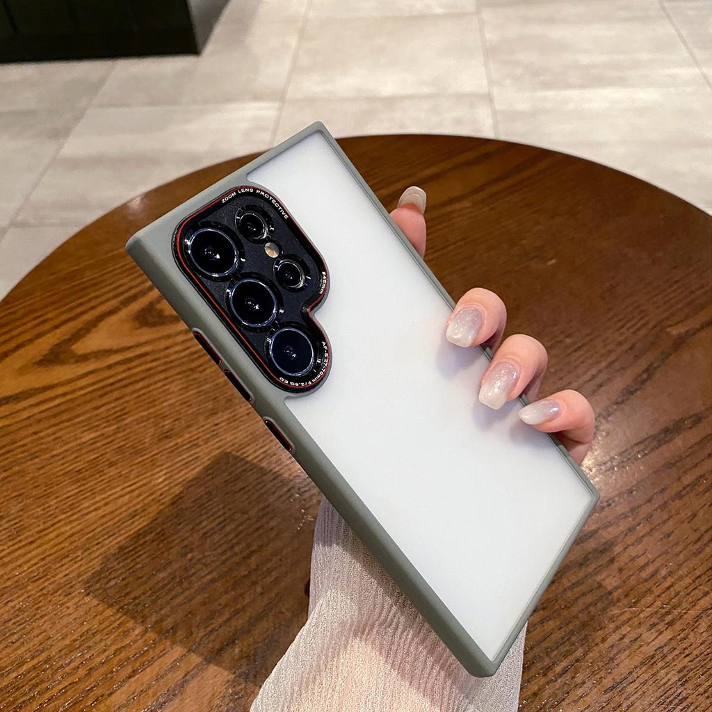 For Samsung Galaxy S24 Ultra Case TPU+PC Precise Lens Cutout Phone Cover