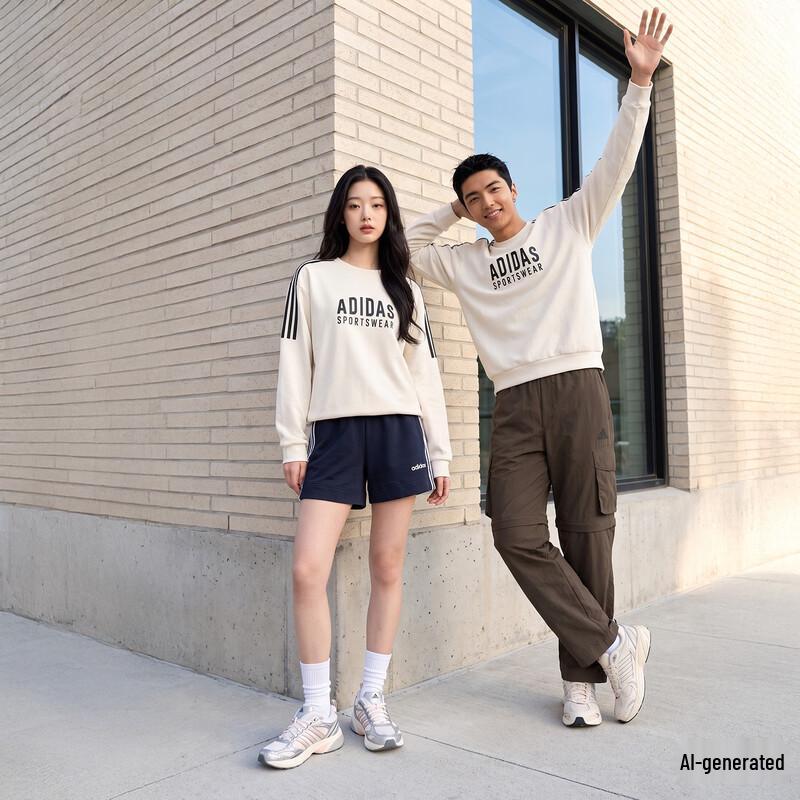 adidas Unisex Casual Crewneck Sweatshirt