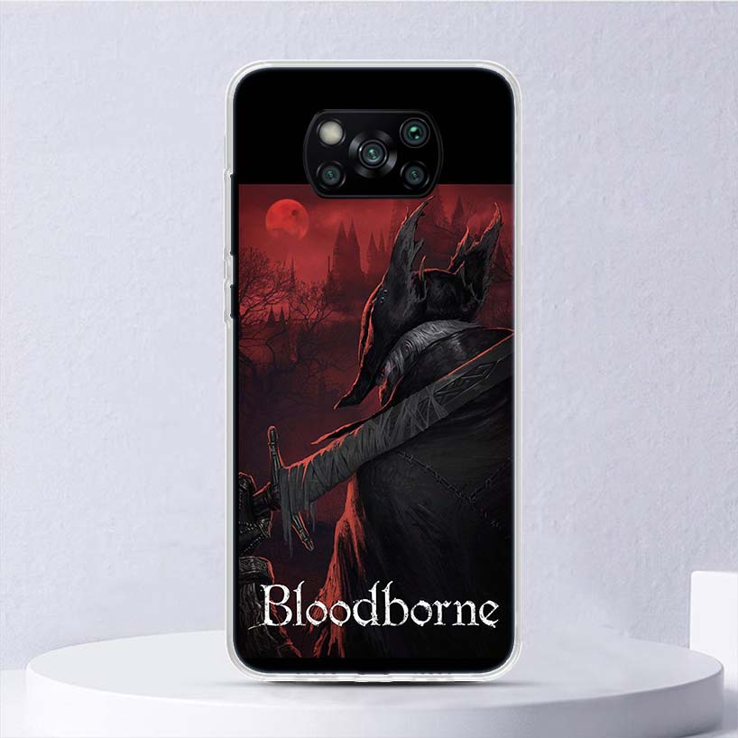 Bloodborne Game Soft Case For Xiaomi Poco X7 X6 X5 X4 X3 Nfc F7 Ultra F6 F5 Pro Phone Cover F4 Gt F3 M5S M4 M3 M5 M6 Coque