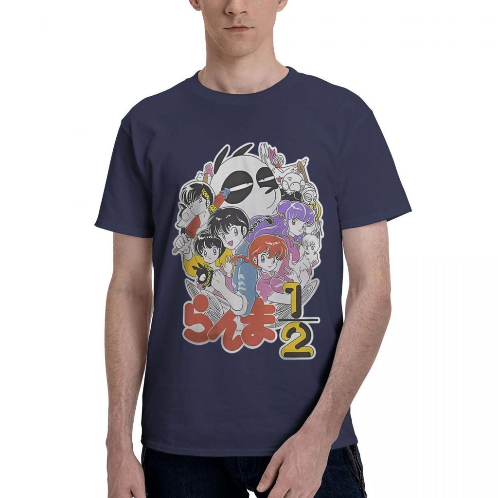 Japanese Comedy Anime 100 Cotton Casual Breathable Confortable Men Top High End Mens Clothing T Shirt Men