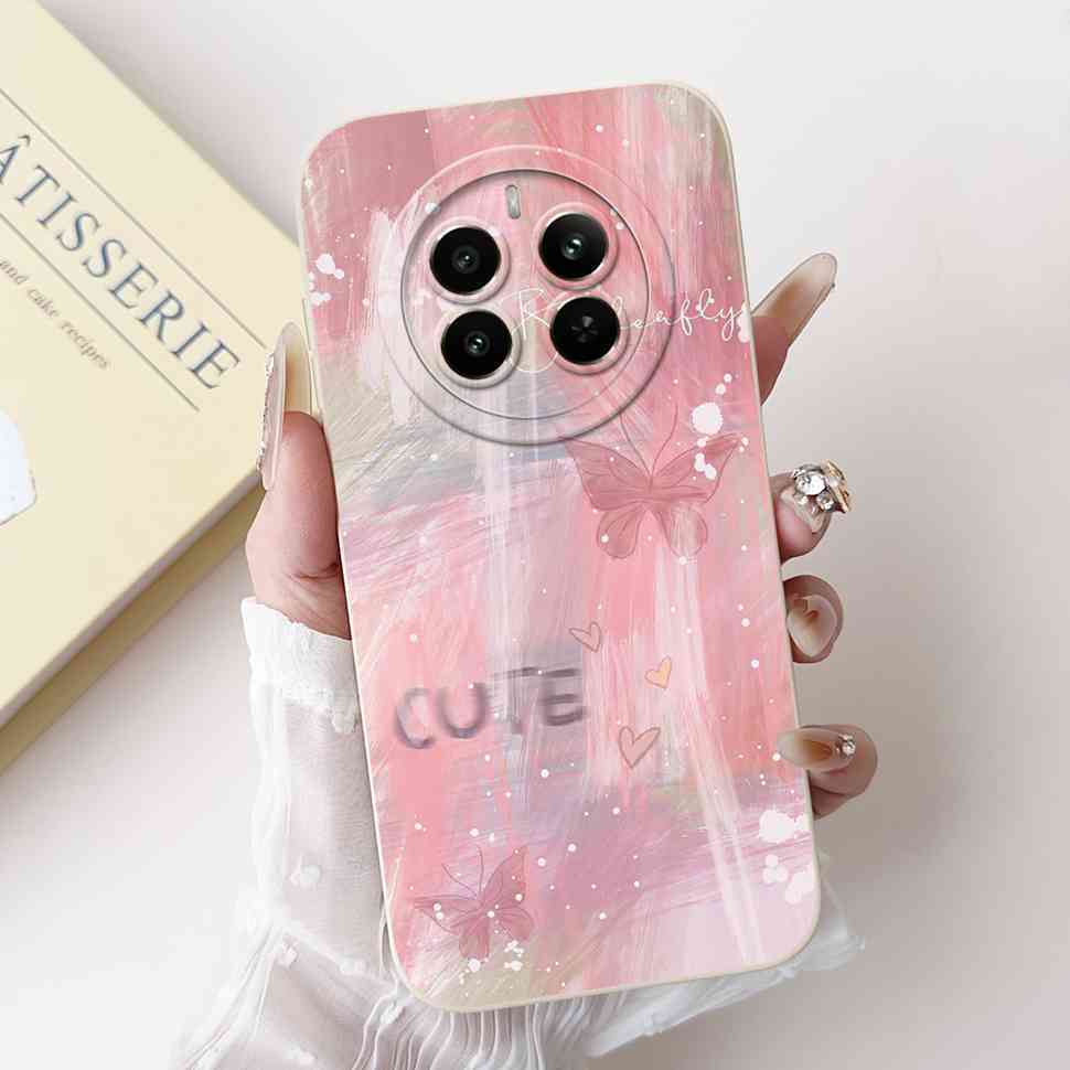 For Realme 12 Pro 5G RMX3842 Case Fashion Cartoon Print Soft Silicone Back Cover For Oppo Realme 12Pro RMX3843 6.7" Bumper Shell