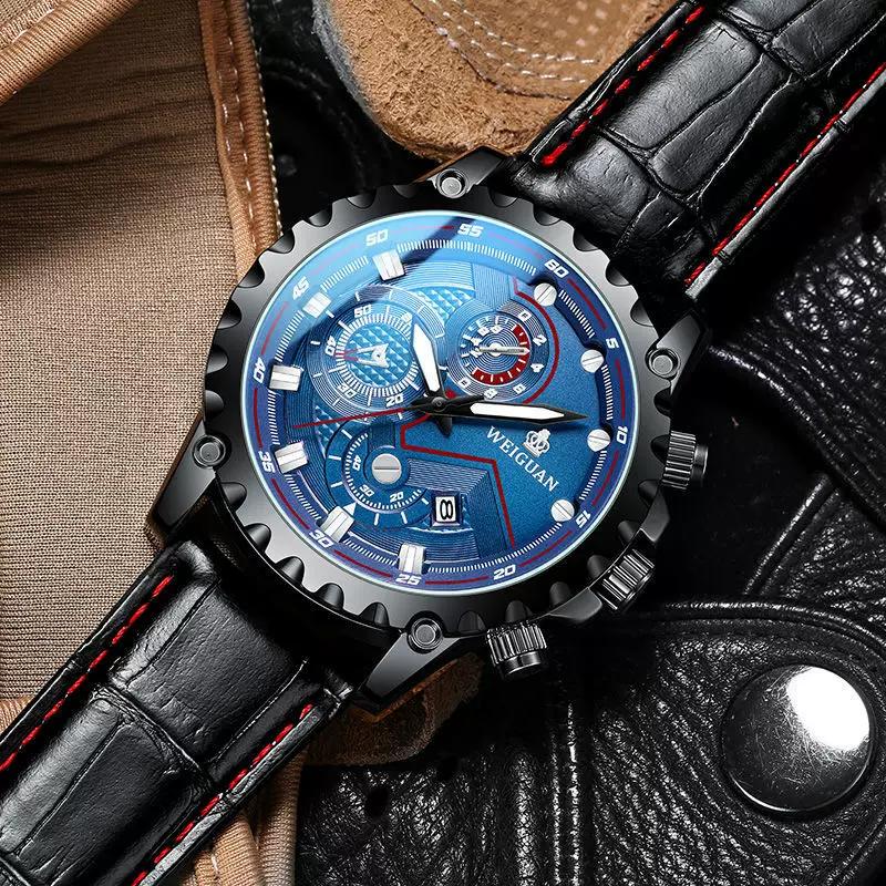 Genuine Goods Swiss Automatic Mechanical Watch Men Waterproof Luminous Calendar Student K-style Large Dial 2025 New Arrival