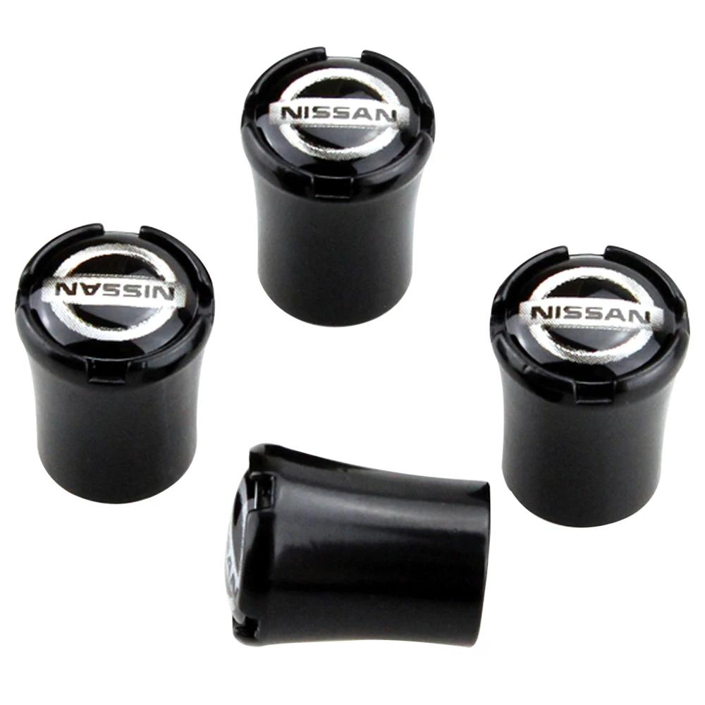 Car Wheel Tire Valve Stems Cap Covers for Nissan Navara 350Z 370Z Altima Juke Livina NV200 Sylphy Micra X-Trail Rogue Styling