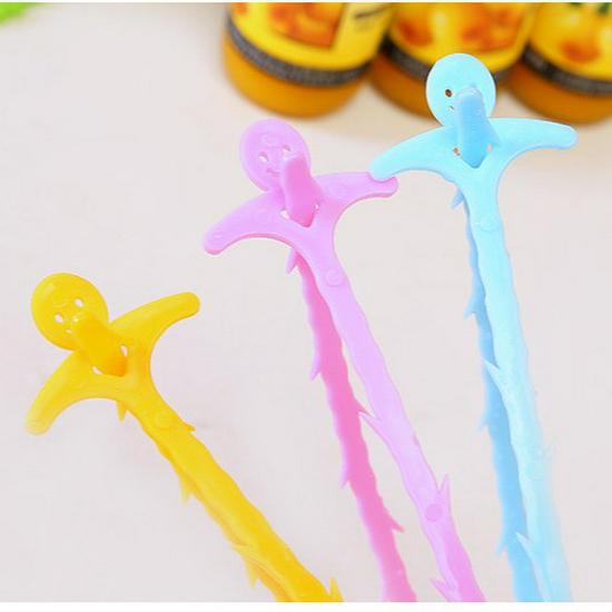 

Smiling Face Retractable Sink Dredger: Anti-Clog Hair Cleaner