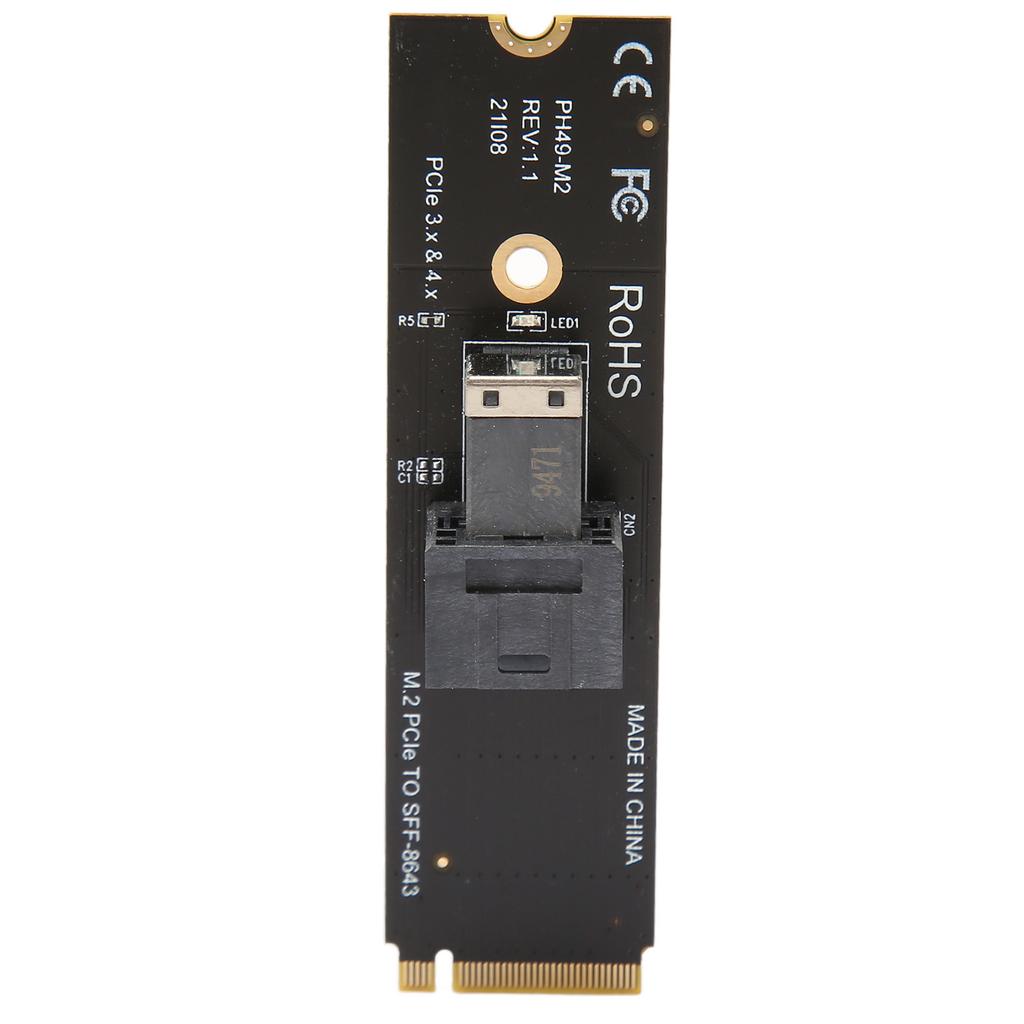 M.2 PCIE 4.0 To SFF8643 U2 Adapter M.2 NVME To SFF 8643 Adapter with SFF8643 To SFF8639 Adapter Cable