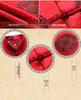 70-80 Year Olds' Red Tang Suit Jacket - Men's Winter Coat for Grandparents' Wedding Celebration or Birthday