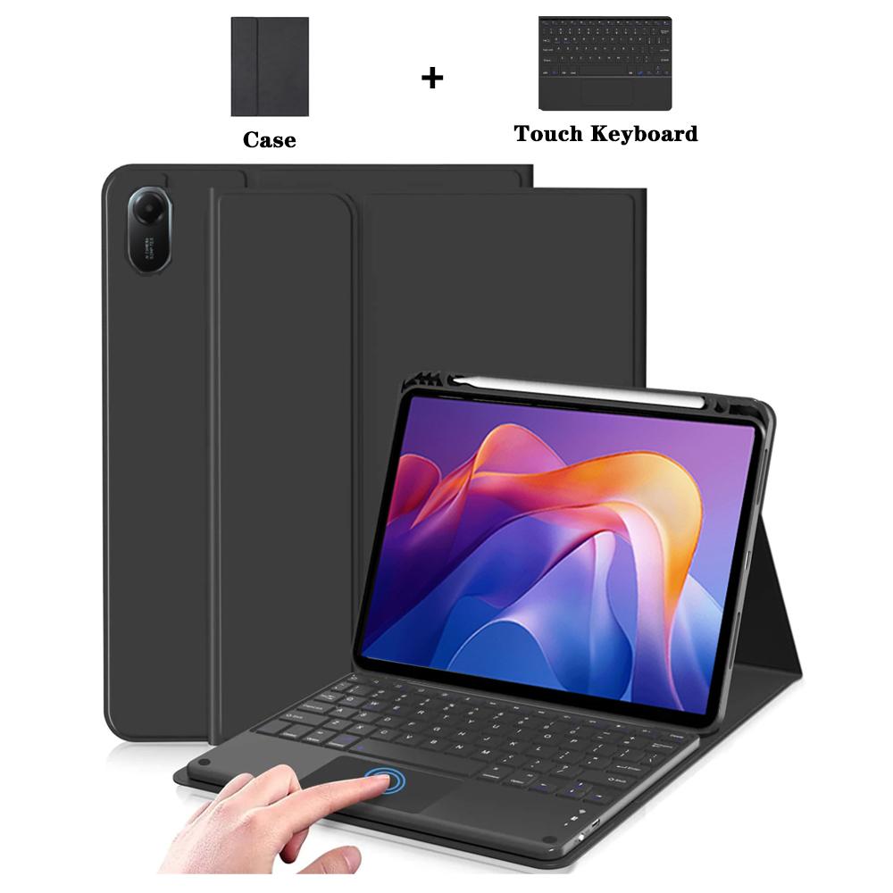 Case for Redmi Pad 2 11 Inch , Detachable Bluetooth Keyboard Case for Redmi Pad 2 11 Lnch with Pen Slot