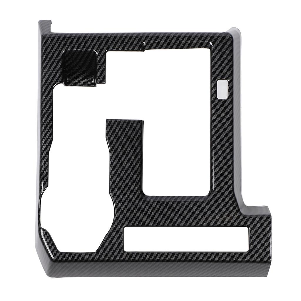 Mittelkonsole Schalthebelbox Panel Kohlefaserfarbe Dekorative Abdeckung Zierleiste Schutz Präzise Passform
