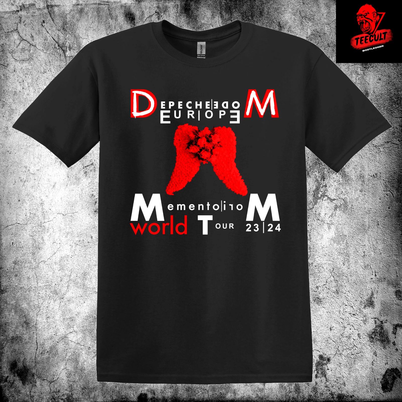 Men s and Women s T-shirts Depeche Mode Memento Mori Europe Tour 2023/2024 Unisex XXXL
