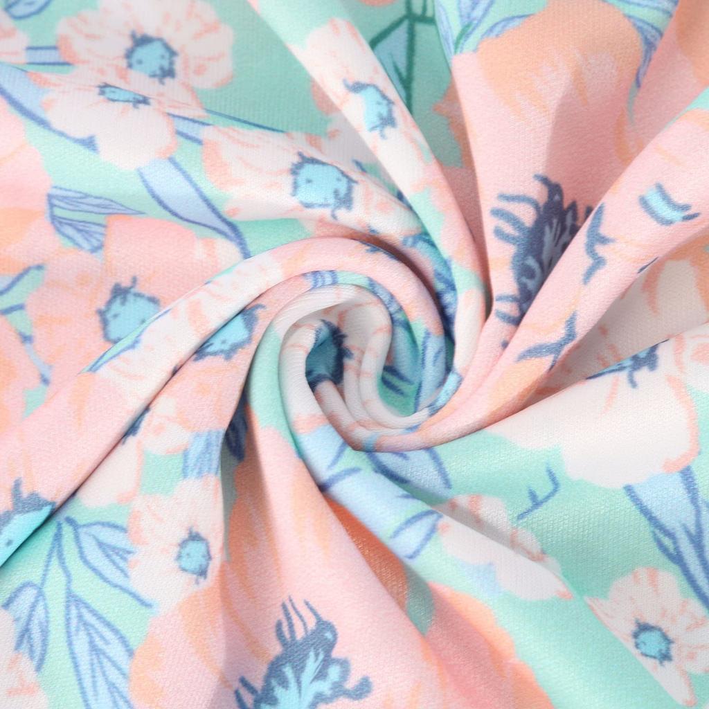 Women Sleeveless Summer Dresses For Women 2022 Wrap Chest Printed Beach Dress