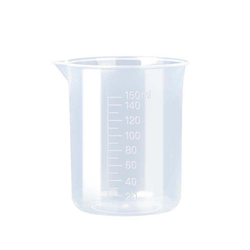 Graduated PP Plastic Measuring Cups - Sizes: 50ml, 100ml, 150ml, 250ml, 500ml, 1000ml, Thickened Design