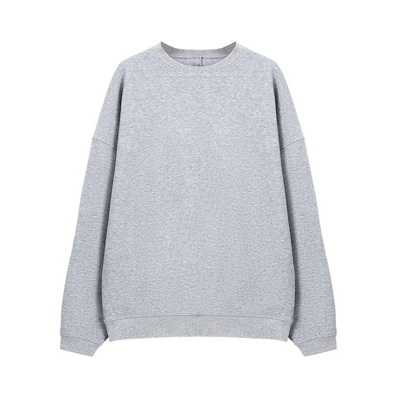 Yellow Early Autumn New Arrival Loose Casual Long Sleeve Sweatshirt