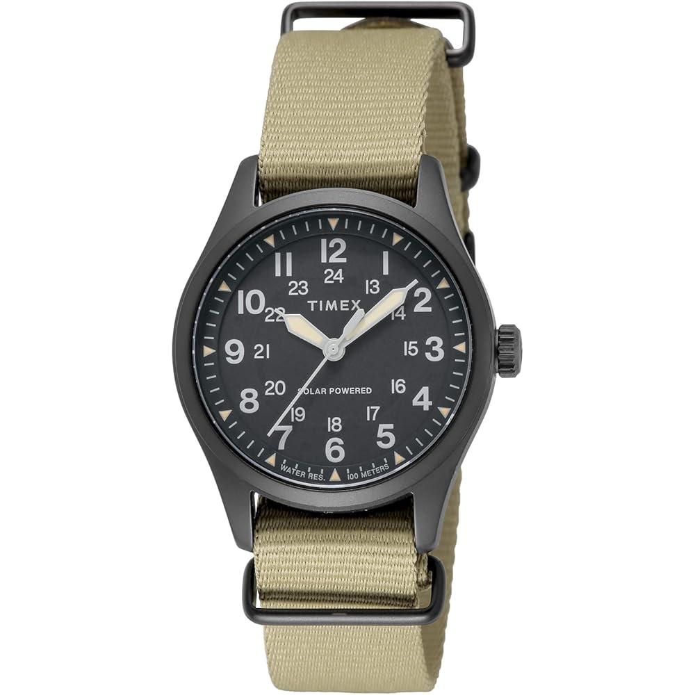 Мужские часы Timex Expedition North TW2V00400 Хаки Аналоговые Внешний стиль