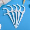 50PCS Dental Floss Flosser Picks Toothpicks Interdental Brush Tooth Cleaning
