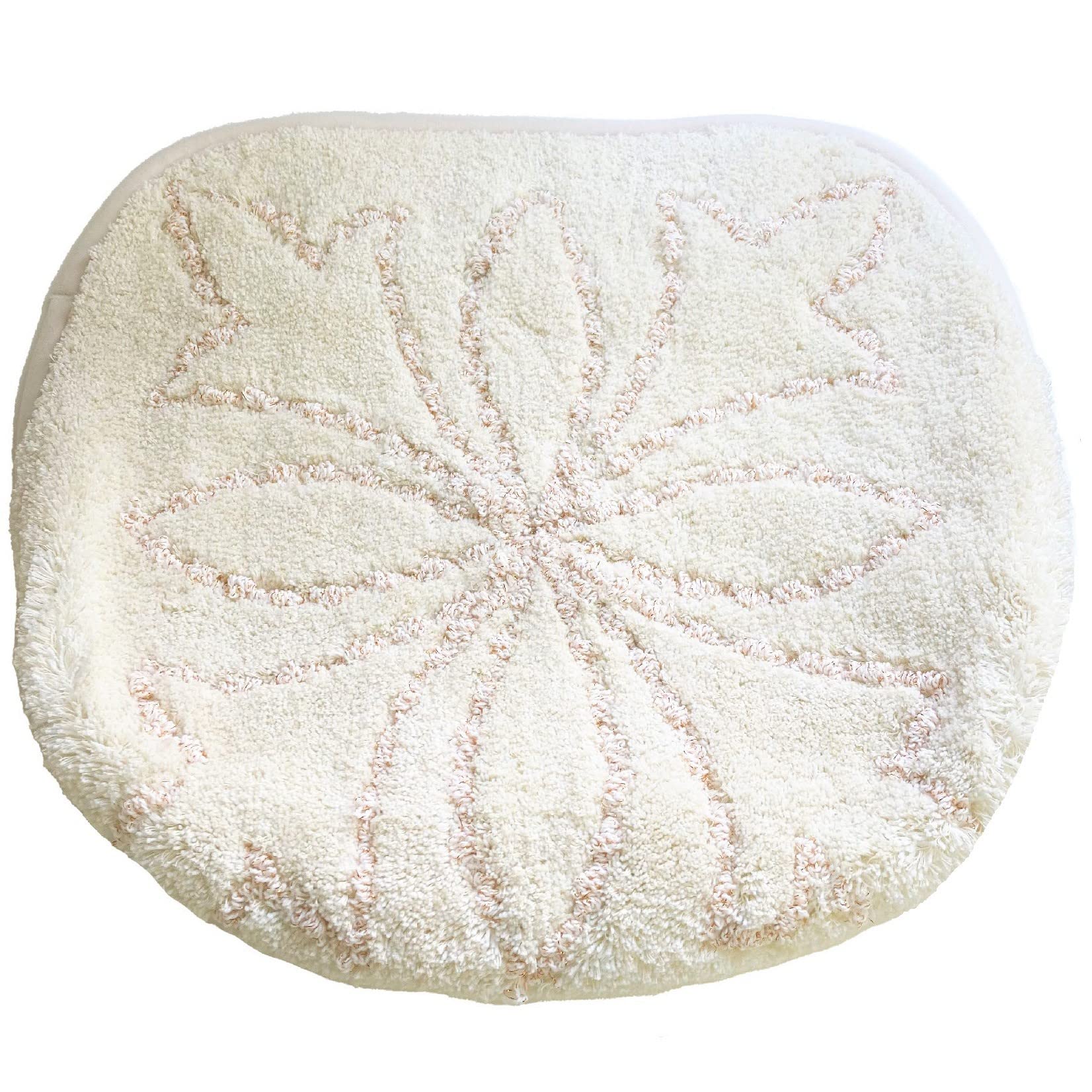 

Senko Blason Toilet Lid Cover, Adhesive, Multi-Type, White, with Elegant Crest Pattern, 38916