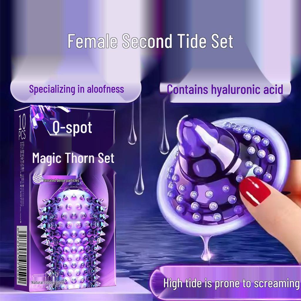 Q-spot Extra Thick Long-Lasting Condoms Set