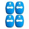 4pcs Car Door Lock Cover Protection Stickers Styling for Peugeot b 301 308 308S 408 508 508L 2008 3008 4008 5008 207CC 308CC