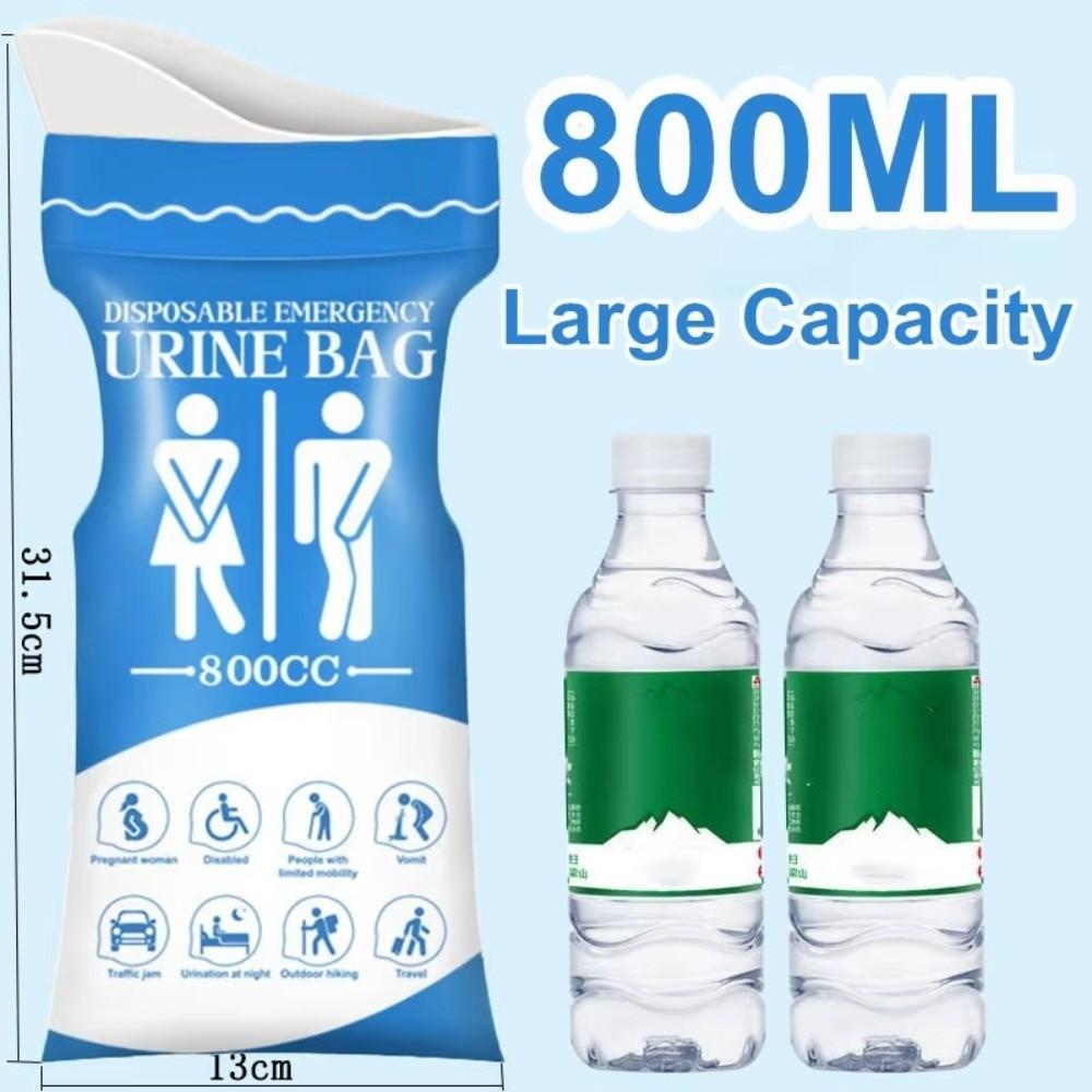 10Pcs Set Cleaning Emergency Urinate Bags Portable Travel Toilet Bag Outdoor Emergency