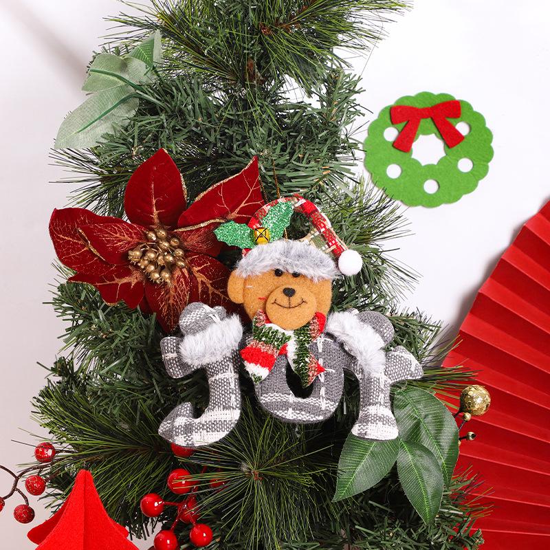 Christmas Fabric Doll Ornaments Collection - Small Hanging Tree Decorations & Gifts