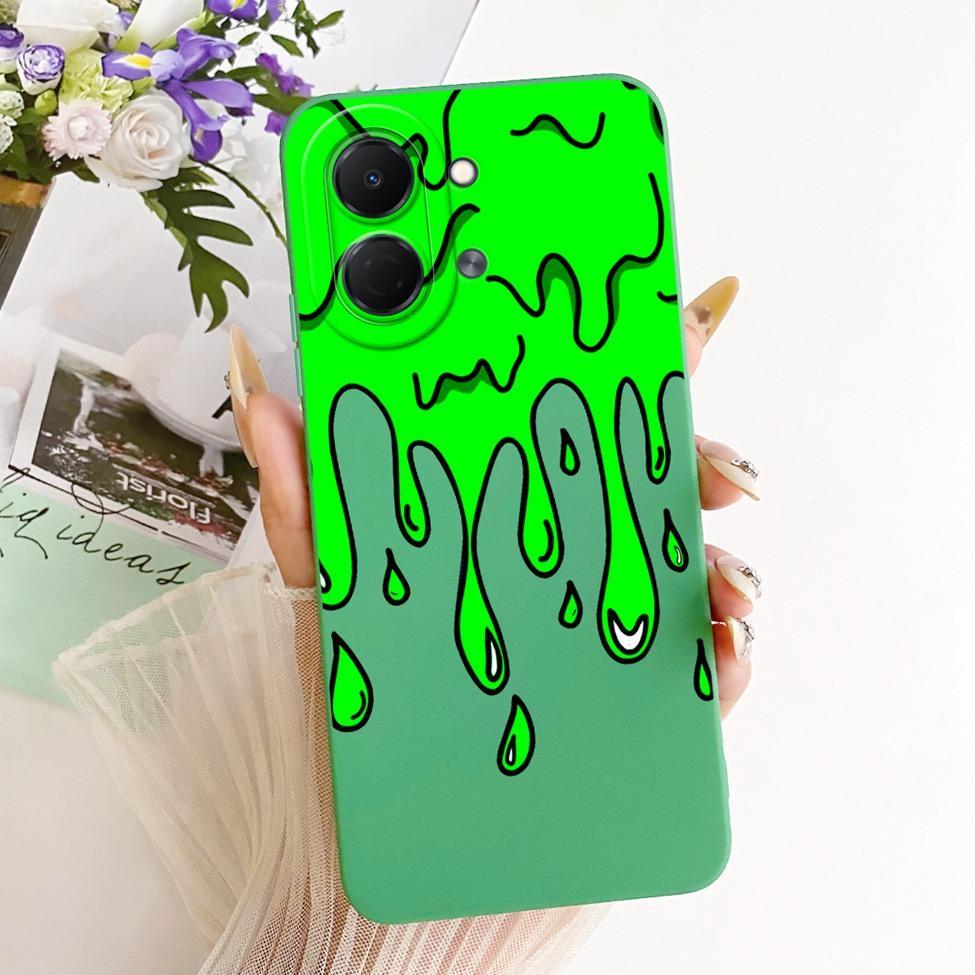 For Tecno Spark Go 3 5G KN3 Casing For Techno Spark Go 3 5G Cover Luxury Fashion Cute Cartoon Funny Painted Silicone Phone Case