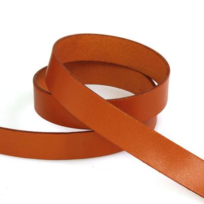 Nippon Chuko Echtes Leder Gegerbtes Lederband 20mm Breite x 2m Zuschnitt Orange Bastelleder Lederhandwerk Lederband Col.10 MTLS1020-10-2M